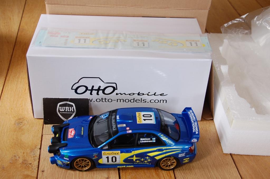 1:18 SUBARU IMPREZA WRC 2002 OTTO MOBILE OT784 WRH, Hobby en Vrije tijd, Modelauto's | 1:18, Verzenden, Zo goed als nieuw, Auto