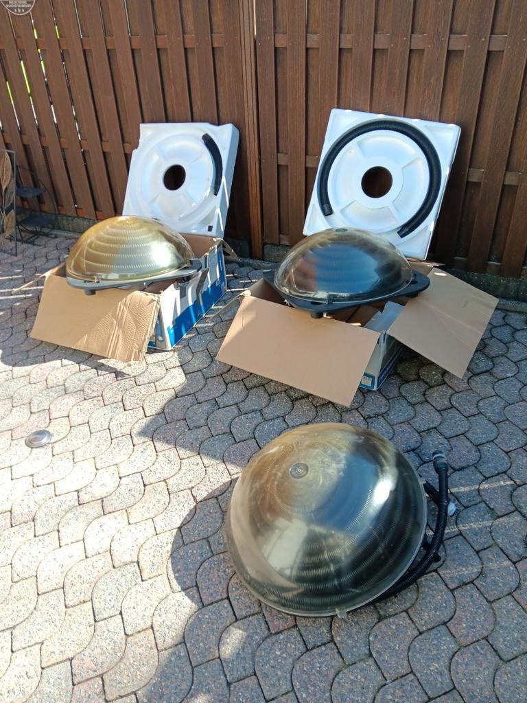 Te koop zoutwatersysteem en verwarming voor buitenzwembad, Ophalen