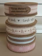 Lint van Ribbonstore, Ophalen of Verzenden, Zo goed als nieuw, Lint, Band of Elastiek