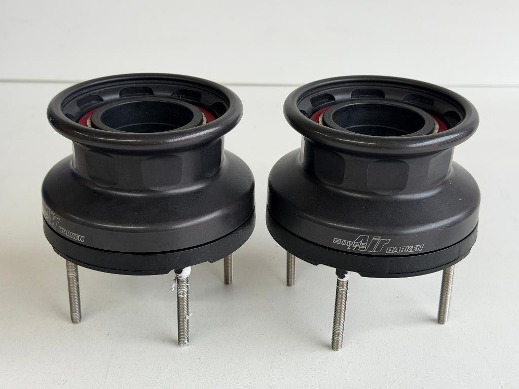 2 x SBUBB Air Harken lier sjorlier, Ophalen of Verzenden, Gebruikt, Lijn of Blok