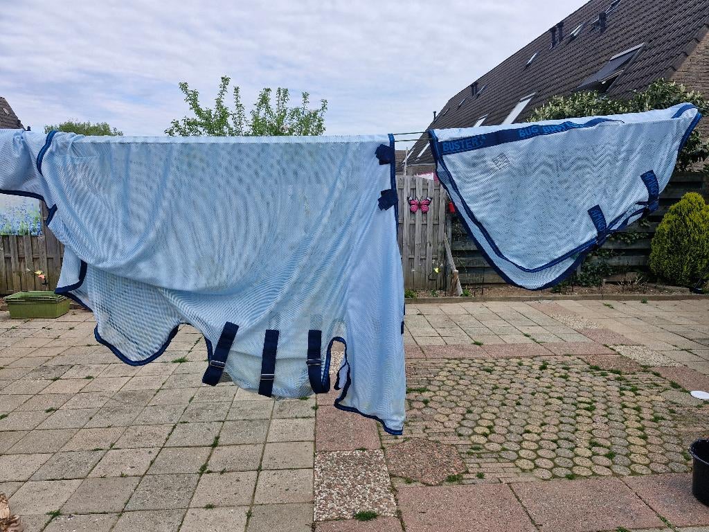Te koop: horseware Bug vliegendeken, Afneembare hals, Vliegendeken, Ophalen of Verzenden, Zo goed als nieuw