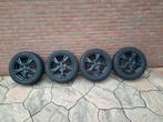 Set 15inch wielen met wat oudere winterbanden, Ophalen, Gebruikt
