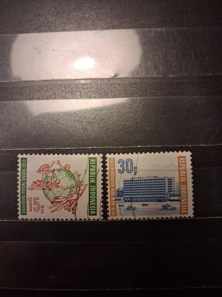 Indonesië 677-678 gestempeld, Ophalen, Gestempeld, Zuidoost-Azië
