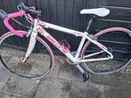 BeOne racefiets –  Shimano Sora – wit/roze – goede staat, Fietsen en Brommers, Overige merken, Gebruikt, Aluminium, Dames