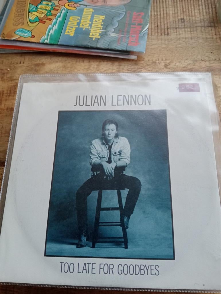 Julian Lennon - too late for goodbyes, Ophalen of Verzenden, Zo goed als nieuw, Pop
