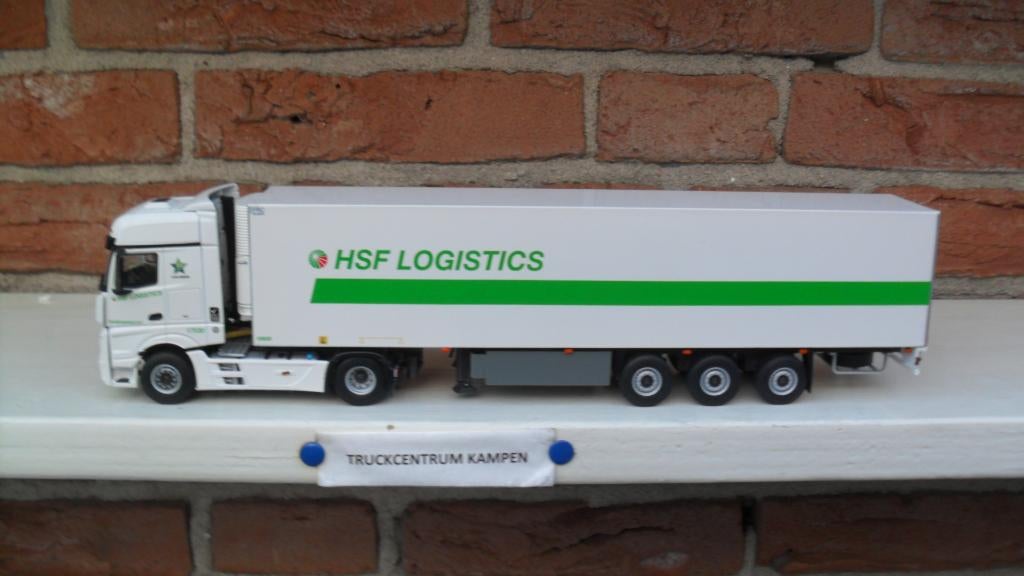 WSI  Mercedes - Benz  Actros  MP4  van  H.S.F., Ophalen of Verzenden, Nieuw, Bus of Vrachtwagen, Wsi