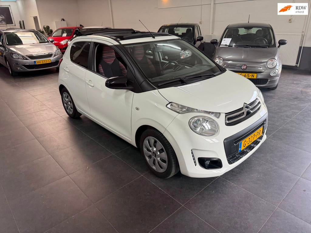 Citroen C1 1.0 VTi Airscape Feel, Auto's, Voorwielaandrijving, Stof, Gebruikt, 4 stoelen
