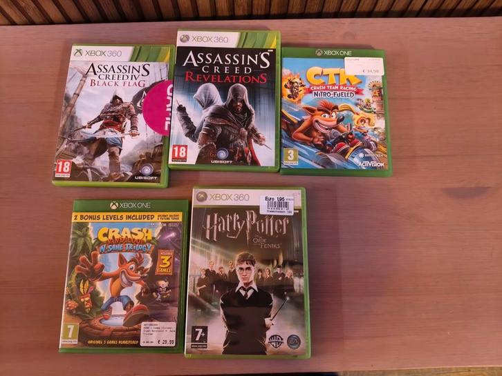 Xbox one / 360 games, Spelcomputers en Games, Games | Xbox One, Zo goed als nieuw, Racen en Vliegen, 1 speler, Vanaf 3 jaar, Ophalen of Verzenden