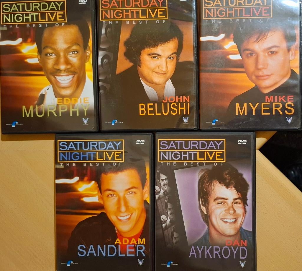 the Best of Saturdaynight LIVE - 5 DVD's - Bridge Ent., Alle leeftijden, Ophalen of Verzenden, Zo goed als nieuw, Actiekomedie