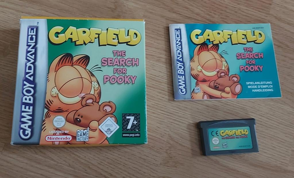 Garfield: The Search for Pooky - Game Boy Advance, 1 speler, Ophalen of Verzenden, Zo goed als nieuw, Platform