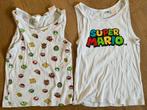 Super Mario hempjes maat 134/140 H&M, Kinderen en Baby's, Kinderkleding | Maat 140, Ophalen of Verzenden, Gebruikt, Jongen, Shirt of Longsleeve