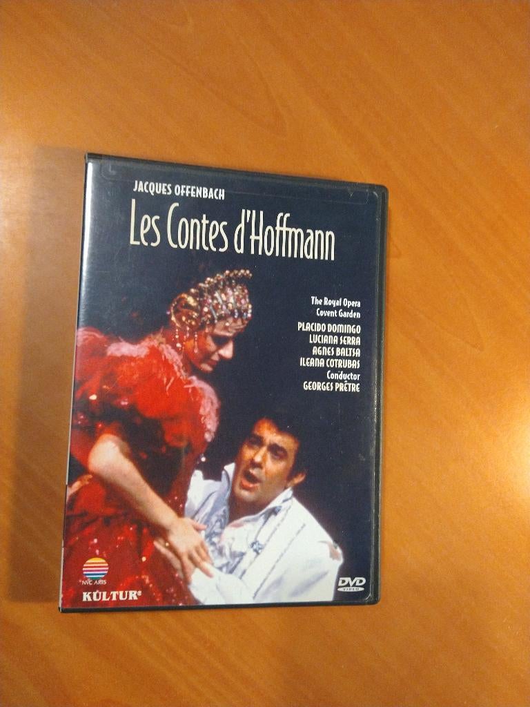 DVD Les Contes d'Hoffmann. Jacques Offenbach, Alle leeftijden, Ophalen of Verzenden, Zo goed als nieuw, Muziek en Concerten