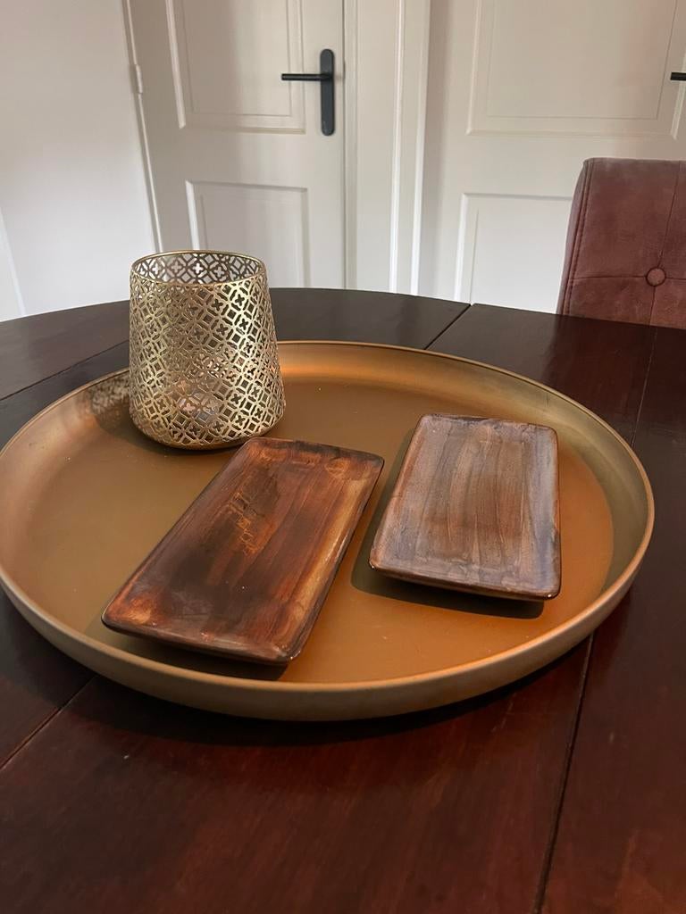Aardewek Servies Ambacht Volendam Vintage HK Living stijl, Ophalen of Verzenden, Zo goed als nieuw, Keramiek, Overige stijlen