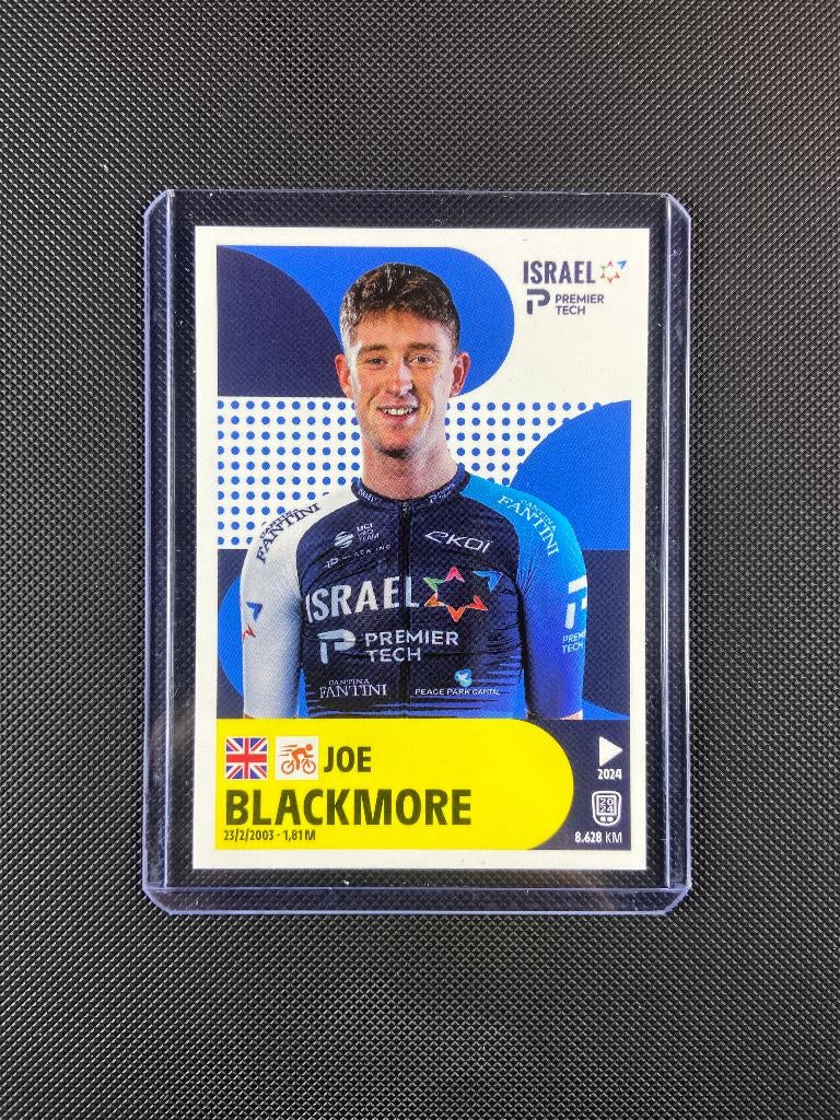 Joe Blackmore Panini Tour de France 2025 Rookie Sticker, Verzenden, Zo goed als nieuw, Overige sporten, Poster, Plaatje of Sticker