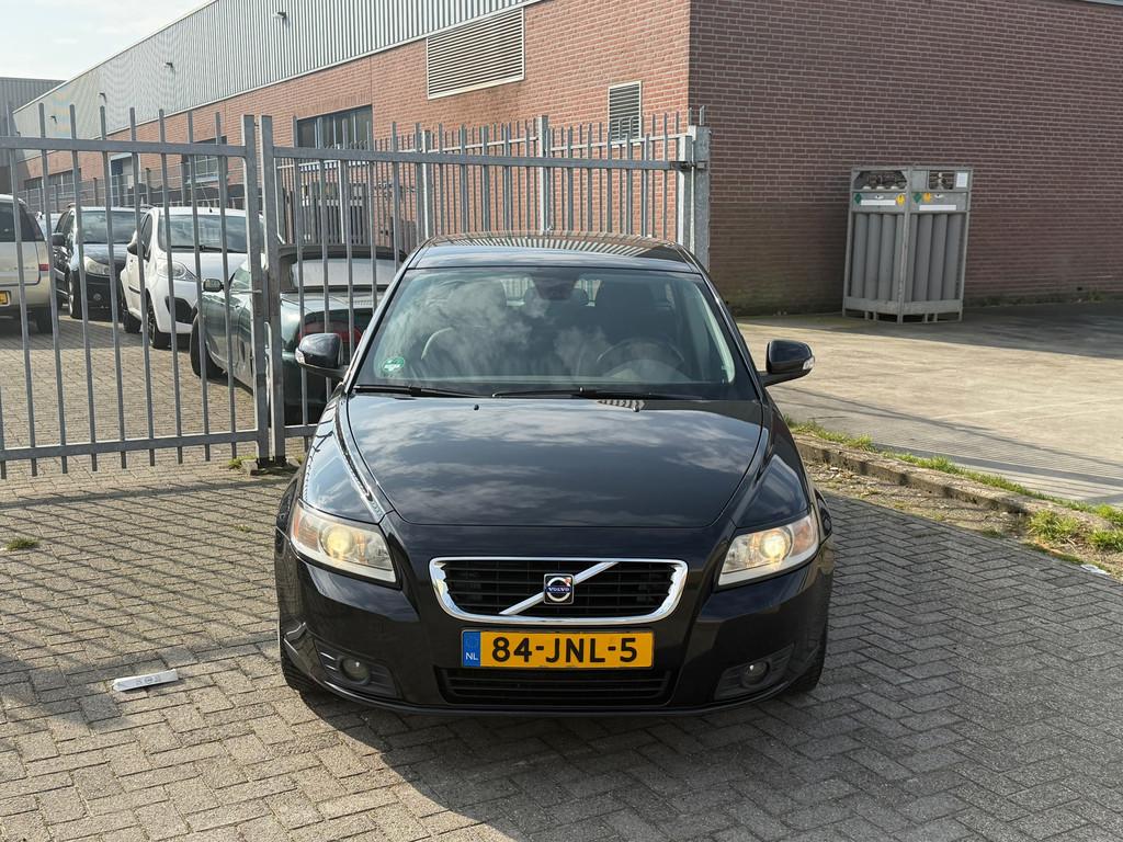 Volvo V50 1.8 Sport! 1e EIGENAAR NL AUTO NAP! Airco l Cruise, Voorwielaandrijving, Gebruikt, 4 cilinders, Zwart