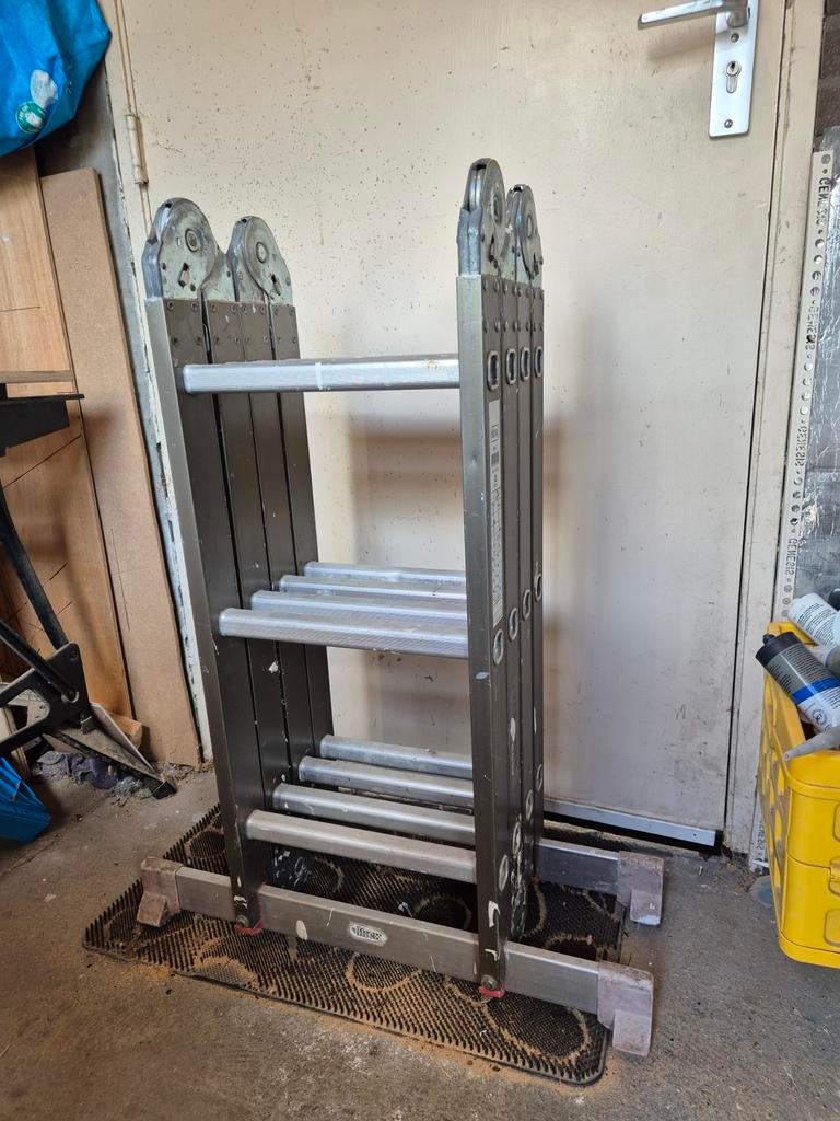 Altrex vouwladder 4x3, Ophalen