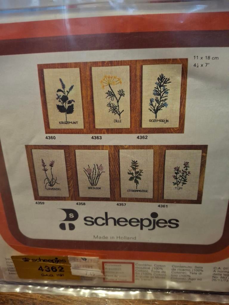 Rozemarijn, Ophalen of Verzenden, Nieuw, Borduurpakket