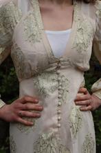 Feestjurk maat S Asos, Kleding | Dames, Beige, Ophalen of Verzenden, Zo goed als nieuw, Maat 36 (S)