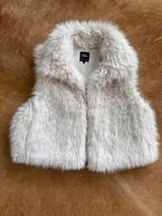 Faux Fur Gilet Zara Light Beige maat L, Ophalen, Zo goed als nieuw, Maat 42/44 (L), Beige
