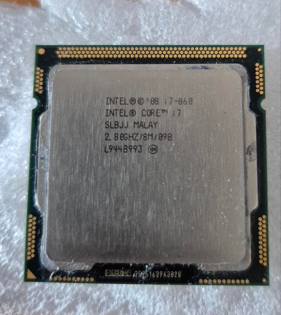 Intel Core i7-860 Processor 2.80GHz/8M/89B, Ophalen of Verzenden, Gebruikt, Overige merken