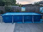 Groot zwembad met zandfilter en pomp, Ophalen, Gebruikt, 200 tot 300 cm, 80 tot 120 cm