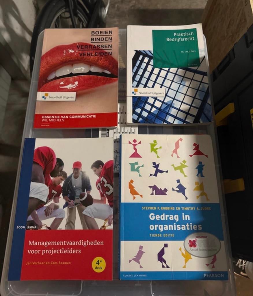 Communcicatie, Bedrijfsrecht, Managementvaardigheden, Boeken, Ophalen of Verzenden, Gamma, Gelezen, HBO