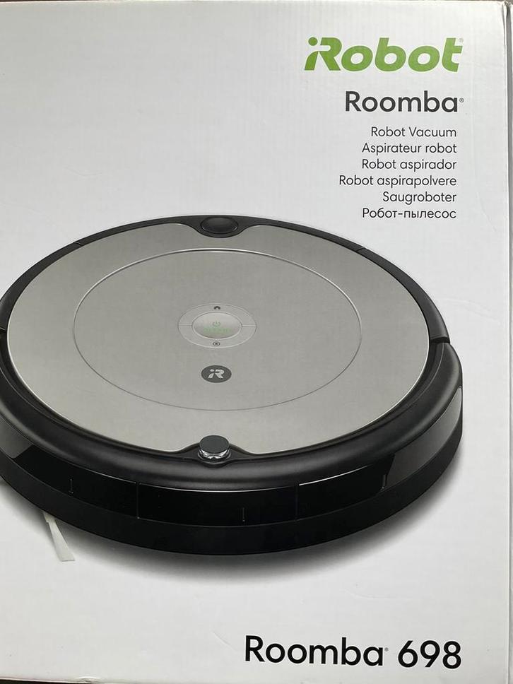Roomba robot stofzuiger, Witgoed en Apparatuur, Stofzuigers, Gebruikt, Robotstofzuiger, Reservoir, Ophalen of Verzenden