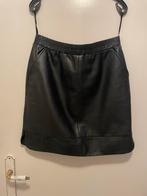 Zwarte leren rok Ibana Rouge, maat 40, Maat 38/40 (M), Zwart, Ophalen of Verzenden, Zo goed als nieuw
