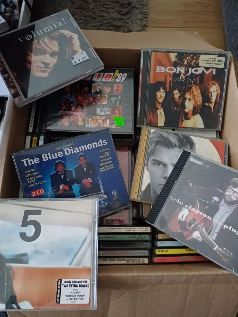muziek cd s, Ophalen, Gebruikt