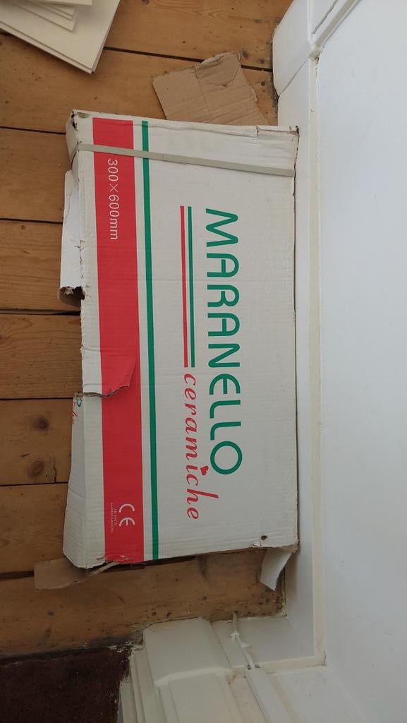 6 Maranello Ceramiche wandtegels Blancomate 30x60 cm, Ophalen, 40 tot 60 cm, Nieuw, Minder dan 5 m²