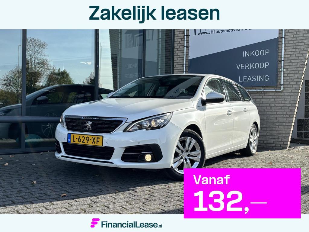 Peugeot 308 SW 1.2 *110PK*ECC*NAVI*CAM*HAAK*CRUISE*CARPLAY*, Stof, Gebruikt, 1199 cc, 620 kg