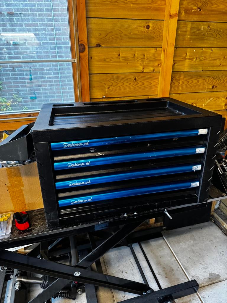 Datona complete gereedschap kist, Ophalen, Zo goed als nieuw