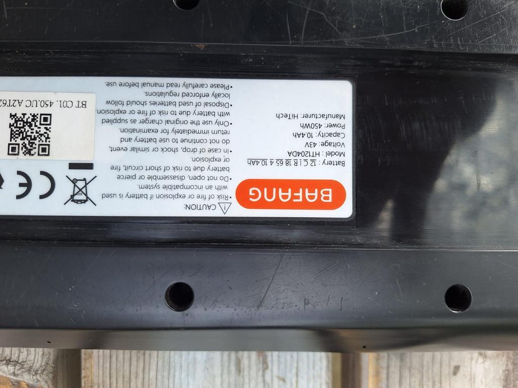 Bafang fietsaccu 43V 10.4Ah 450Wh, Ophalen of Verzenden