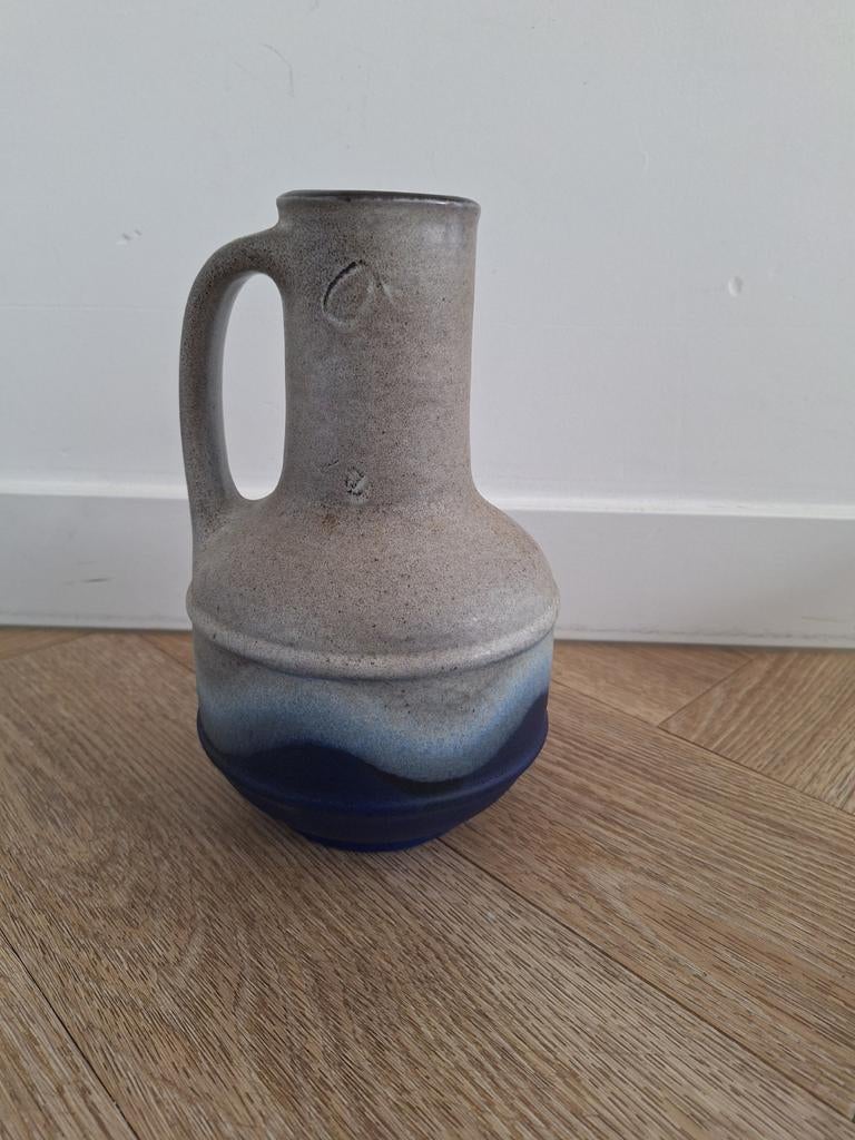 West Germany kan/vaas vintage, Overige kleuren, Aardewerk of Porselein, Ophalen of Verzenden, Zo goed als nieuw