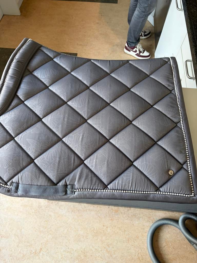 Ps of sweden floret grey full dressuur, Full (L), Dressuurdekje, Ophalen of Verzenden, Zo goed als nieuw