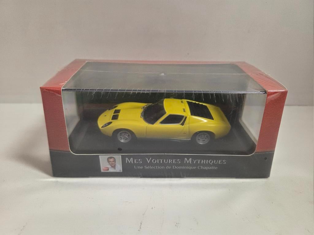 Atlas Lamborghini Miura 1:43 nieuw, Overige merken, Auto, ., Nieuw
