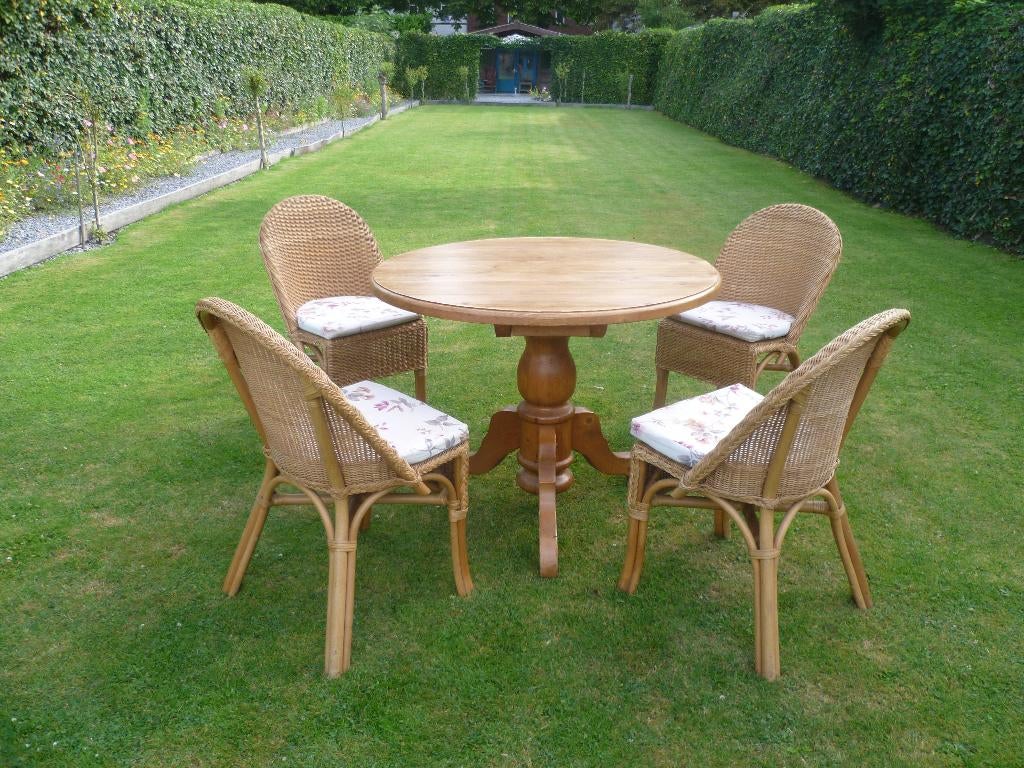 Eettafel Eethoek Tuinset Serre Vintage Retro, Ophalen, 100 tot 150 cm, 50 tot 100 cm, Zo goed als nieuw