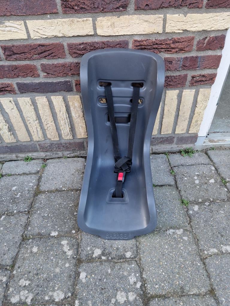 Babboe bakfiets zitje met gordel, Achterzitje, 0 t/m 18 kg, Ophalen of Verzenden, Gebruikt