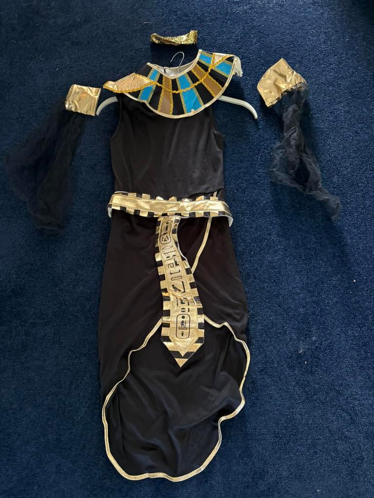 Cleopatra jurk 10-12 jaar, Ophalen, Zo goed als nieuw, 146 t/m 152, Meisje