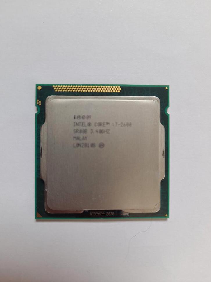 Cpu Intel Core i7-2600, Computers en Software, Processors, Zo goed als nieuw, 4-core, 3 tot 4 Ghz, Ophalen of Verzenden
