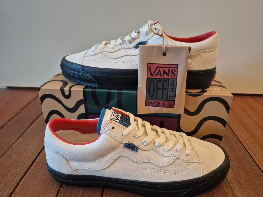 NIEUW | Vans x Parra sneakers maat EU 43 | US 10, Wit, Nieuw, Ophalen of Verzenden, Sneakers of Gympen