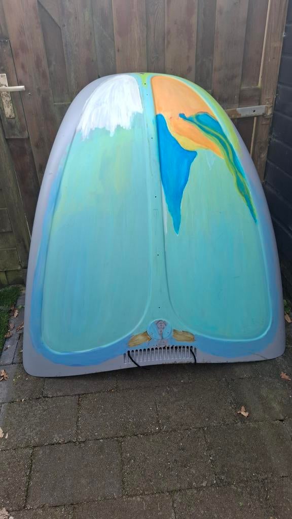 Kofferklep Volkswagen Kever - Uniek Geschilderd, Auto-onderdelen, Carrosserie en Plaatwerk, Ophalen, Gebruikt, Motorkap, Volkswagen