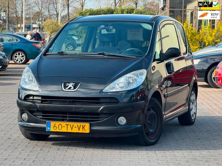 Peugeot 1007 1.6 | APK 24-03-2027 | Airco | Elektrische deur, Auto's, Peugeot, Bedrijf, Te koop, ABS, Airbags, Airconditioning
