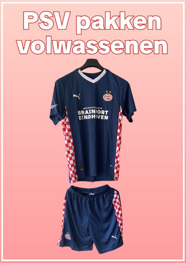 PSV adults pakken maat S tot XXL, Sport en Fitness, Voetbal, Groter dan maat XL, Ophalen, Nieuw, Shirt