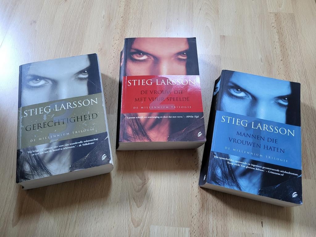 Millennium Trilogie Stieg Larsson (3 boeken), Ophalen of Verzenden, Gelezen, Stieg Larsson, Europa overig