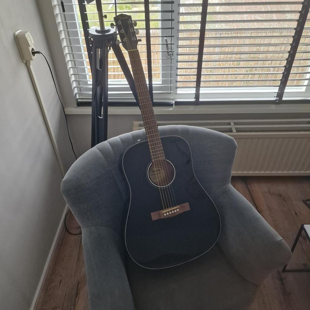 Fender CD-60S Mahogany Dreadnought, Muziek en Instrumenten, Snaarinstrumenten | Gitaren | Akoestisch, Ophalen, Nieuw, Western- of Steelstringgitaar