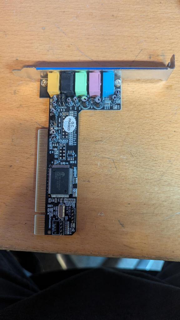 Ewent EW3750 R4 PCI Geluidskaart – 5.1 Surround Sound, Computers en Software, Ophalen of Verzenden, Gebruikt, Intern, Ewent