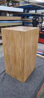 Strakke eiken zuil pilaar sokkel, Huis en Inrichting, Woonaccessoires | Zuilen en Pilaren, Ophalen, Nieuw