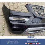 X166 GL BUMPER A1668853125 (W166) VOORBUMPER COMPLEET ZWART, Gebruikt, -, Voor, Ophalen of Verzenden