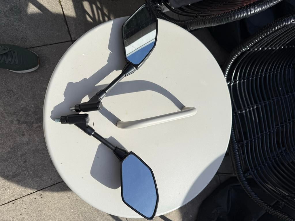 Yamaha MT09 originele uitlaat en spiegels, Ophalen of Verzenden, Gebruikt